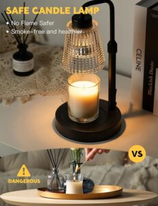 GODONLIF Candle Warmer Lamp side view